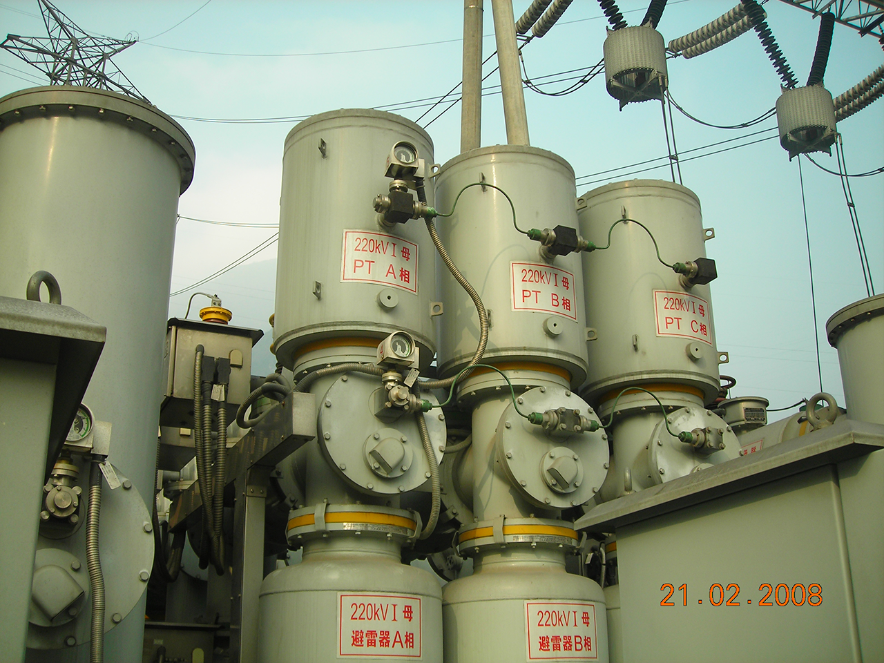 四川映秀變電(diàn)所 （220kV PT) 